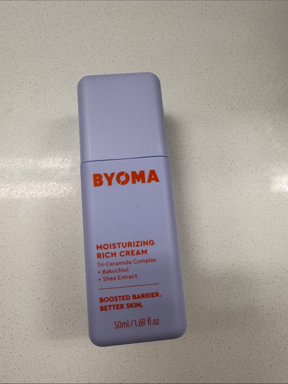 BYOMA Moisturizing Rich Cream in Lavender - Hydrating Barrier Repair